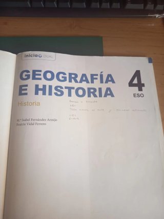 Inicia Geografía e Historia 4.º ESO. Libro del ...