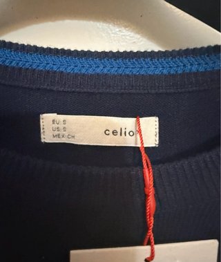 Jersey Celio azul talla S