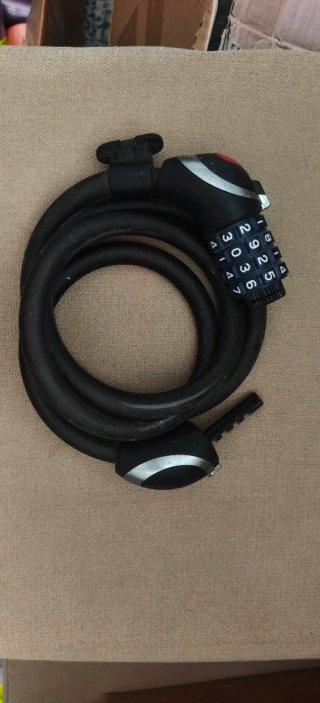 Candado bici cable con cifrar
