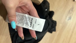 Pantalón corto lentejuelas negro