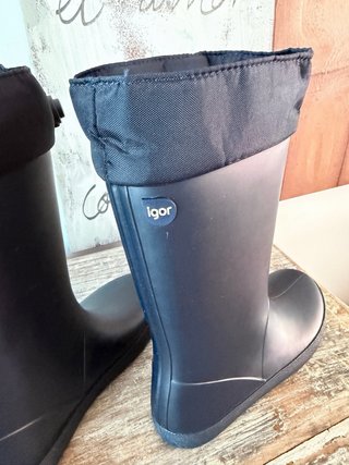 Botas de agua Igor niño azul marino talla 34