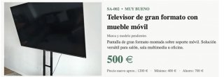 Lote completo de muebles, electrodomésticos y hoga