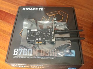 Motherboard Gigabyte B760M D3HP DDR5+placa de rede