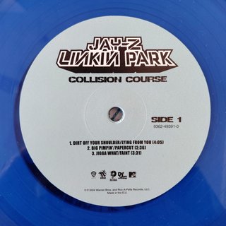 Jay-Z & Linkin Park - Collision Course Vinilo azul