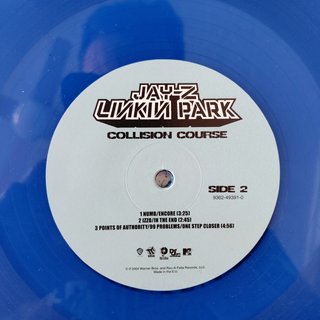 Jay-Z & Linkin Park - Collision Course Vinilo azul