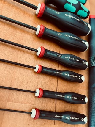DESTORNILLADORES FACOM HEXAGONAL Y WERA TORX