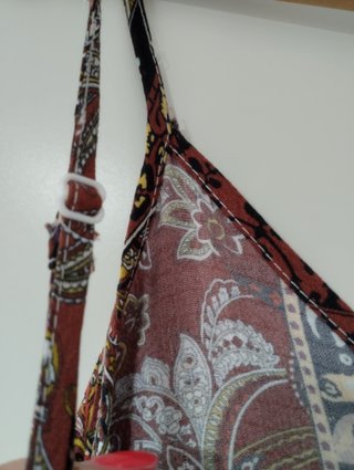 Vestido Patchwork Boho Chic Shein Talla Única