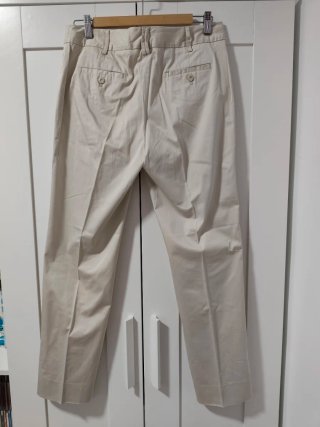 Pantalón Chino Beige Mujer EasyWear Vintage