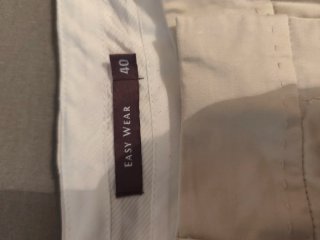 Pantalón Chino Beige Mujer EasyWear Vintage