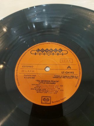 Vinilo Little Richard: The Georgia Peach