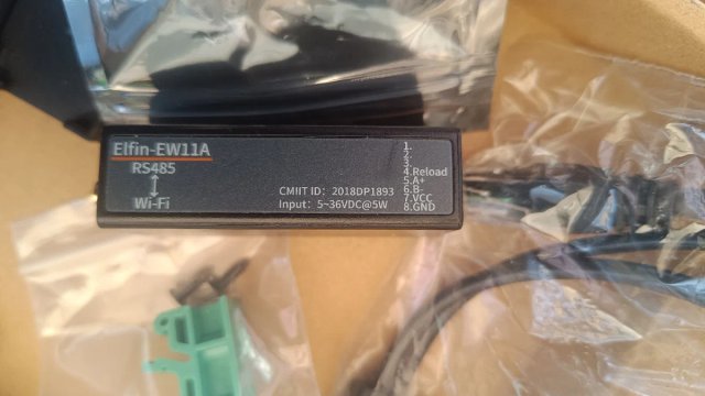 Módulo Elfin-EW11A RS485 Wi-Fi