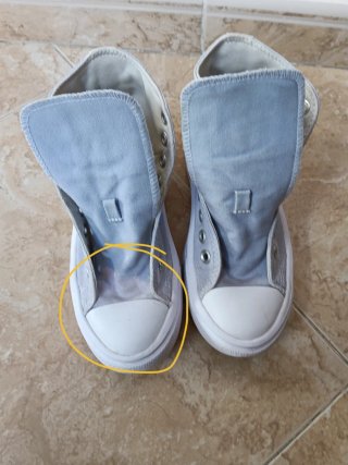Converse Lila Desgastado Talla 36