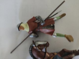 Figuras Juana de Arco plomo + 2 regalo