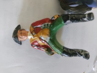Figuras Juana de Arco plomo + 2 regalo