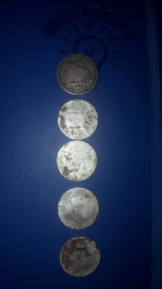 Monedas de plata antiguas