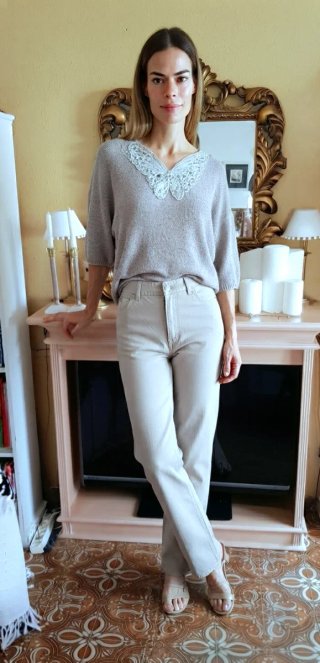 Pantalón Westbury Beige Talla M
