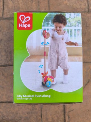 Hape Lilly juguete musical de arrastre