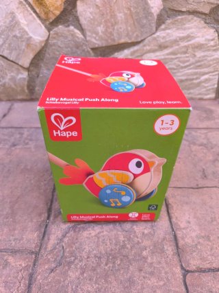Hape Lilly juguete musical de arrastre