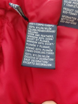 Chaleco plumífero Tommy Hilfiger Talla L