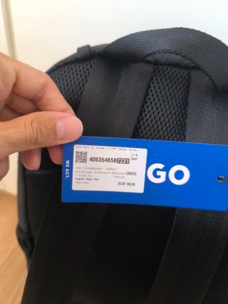Mochila Hugo Boss Negra Nueva