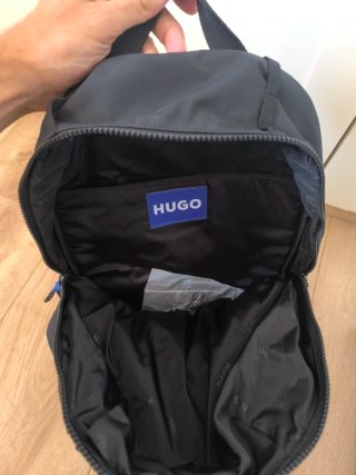 Mochila Hugo Boss Negra Nueva