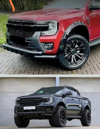Parachoques Ford Ranger Negro Metal