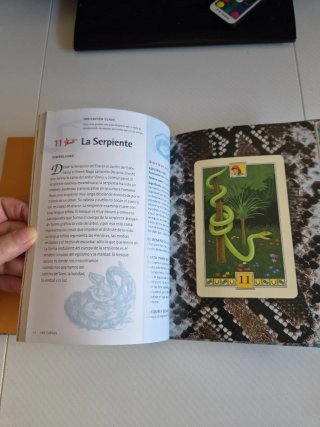 Libro y Baraja Magia Gitana