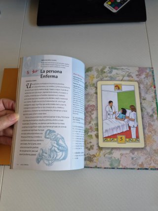 Libro y Baraja Magia Gitana