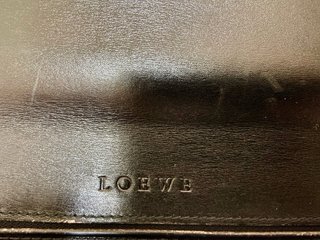 Conjunto Maletín y funda Loewe Negro