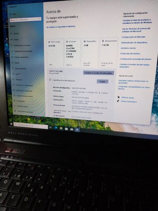 Portátil Dell Precision i7 SSD