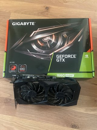 Tarjeta Gráfica Gigabyte GTX 1660 Super GDDR6 OC6G