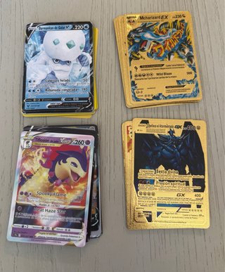 Lote cartas Pokémon