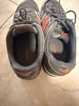Adidas ZX 750 Scarpe da Ginnastica Grigio Rosso Tg