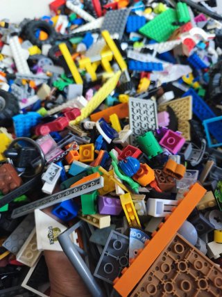 Lotti di 5,2 kg di pezzi LEGO
