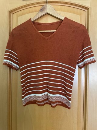 Chaqueta y camiseta de punto mujer