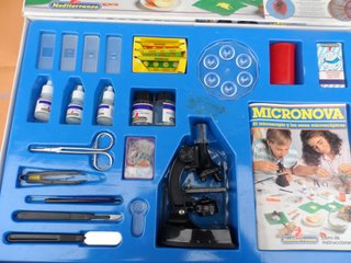 JUEGO MICRONOVA MICROSCOPIO