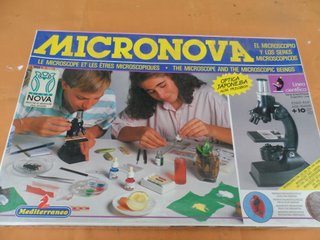 JUEGO MICRONOVA MICROSCOPIO