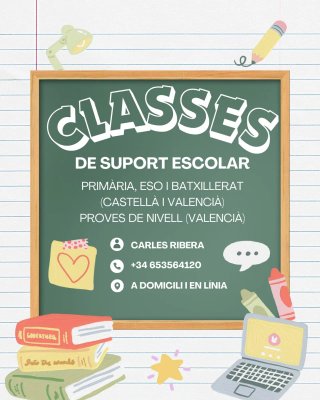 Classes particulars de valencià i castellà