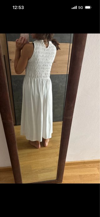 Vestido blanco largo