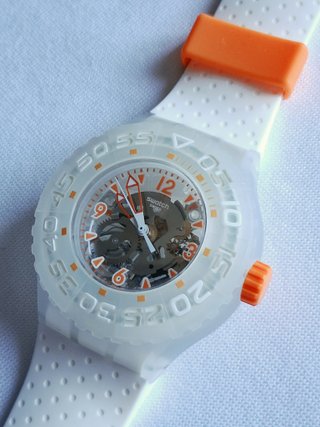 Swatch Scuba Libre Clownfish SUUW100