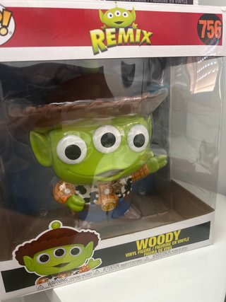 Funko Pop Woody 756 Remix Alien Supersize