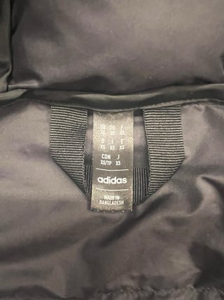 Plumífero Adidas Negro Talla XS
