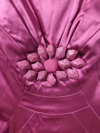 Vestido fiesta rosa Studio Classics Talla M