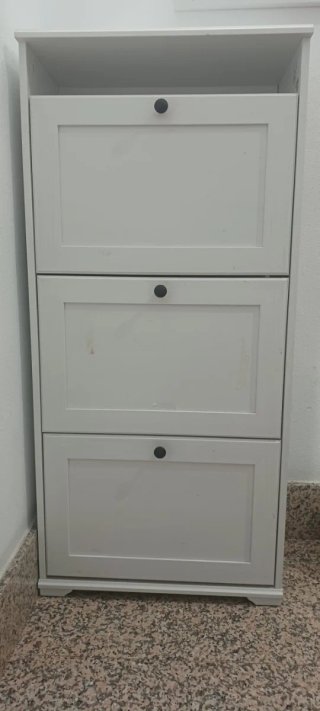Zapatero Blanco Ikea Grande