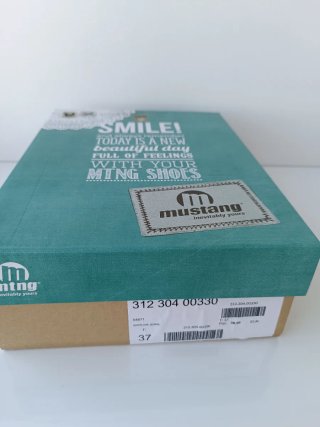 Zapatos Mustang Antelina Azul T.38
