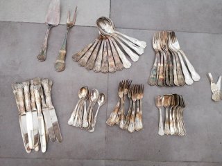 Juego Cubiertos PLATA