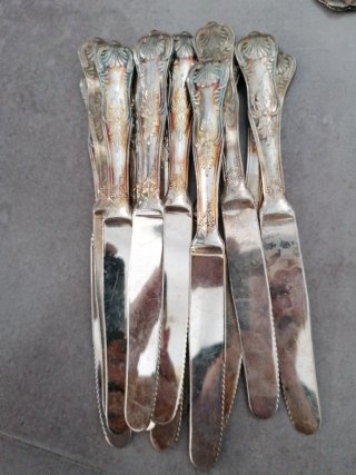 Juego Cubiertos PLATA