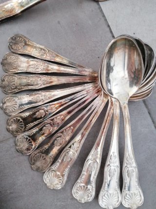 Juego Cubiertos PLATA