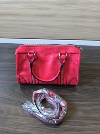 Bolso tipo Zadig & Voltaire Piel Rojo