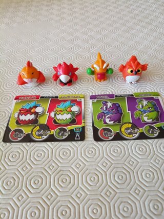 Bungee 5 Figuras + 2 Cartas